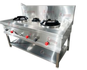 2+1 Chinese Cooking Heavy Duty Range