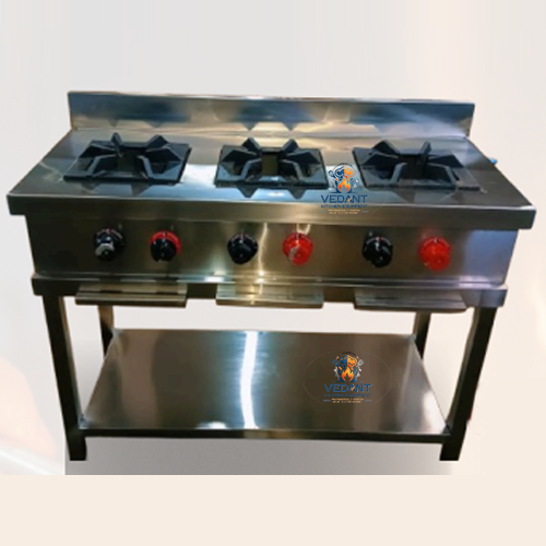Three Burner Range