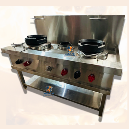 2+1  Chinese Burner Range