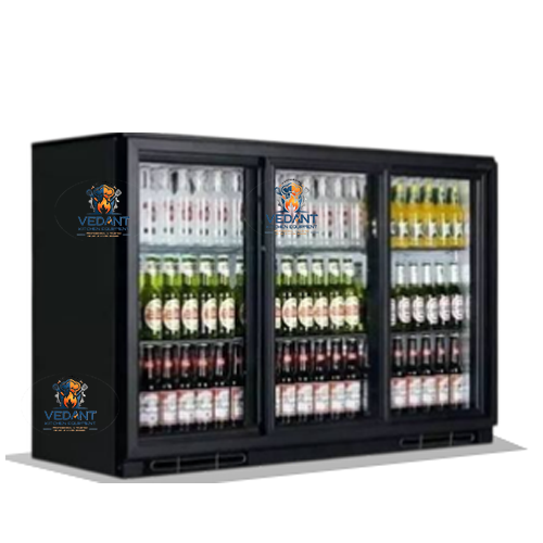 3 Door Back Bar Chiller